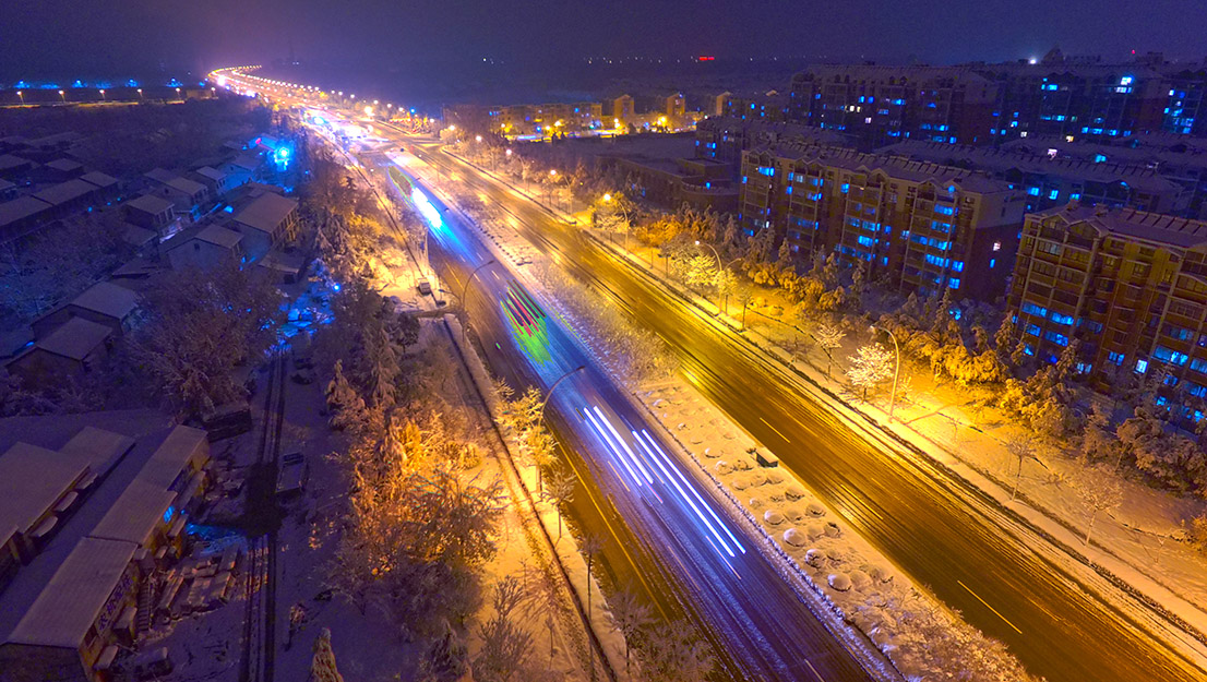 雪景航拍 [视频 图片]