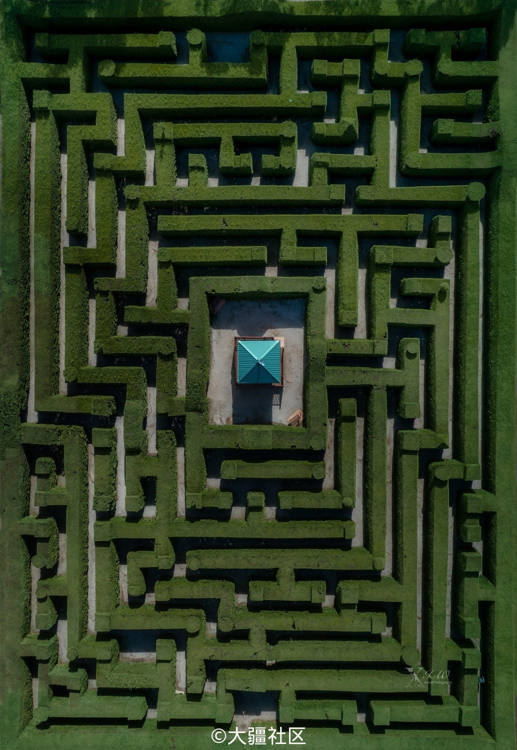 南线gaint hedge maze(树篱迷宫)航拍