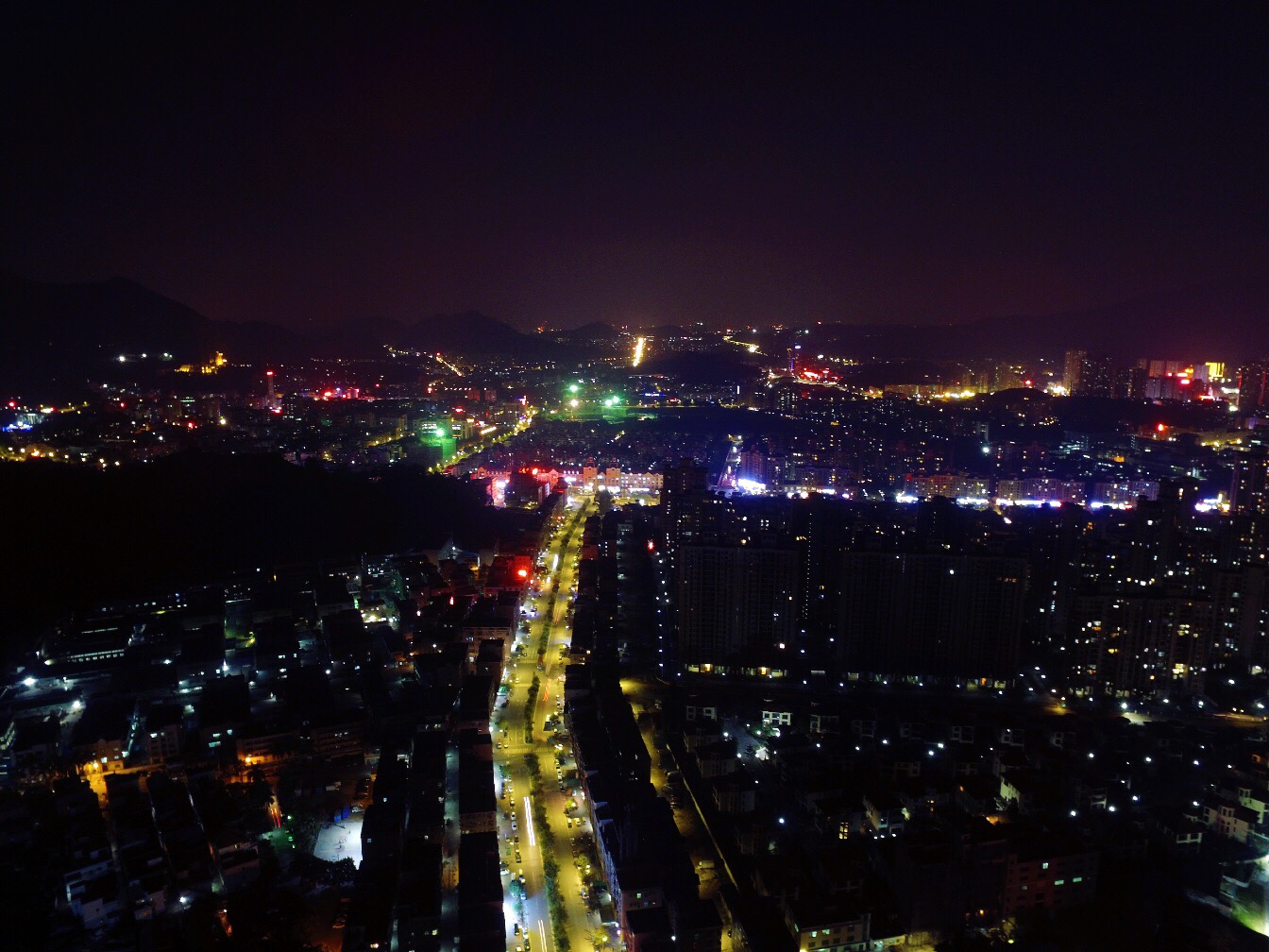 东莞市樟木头夜拍