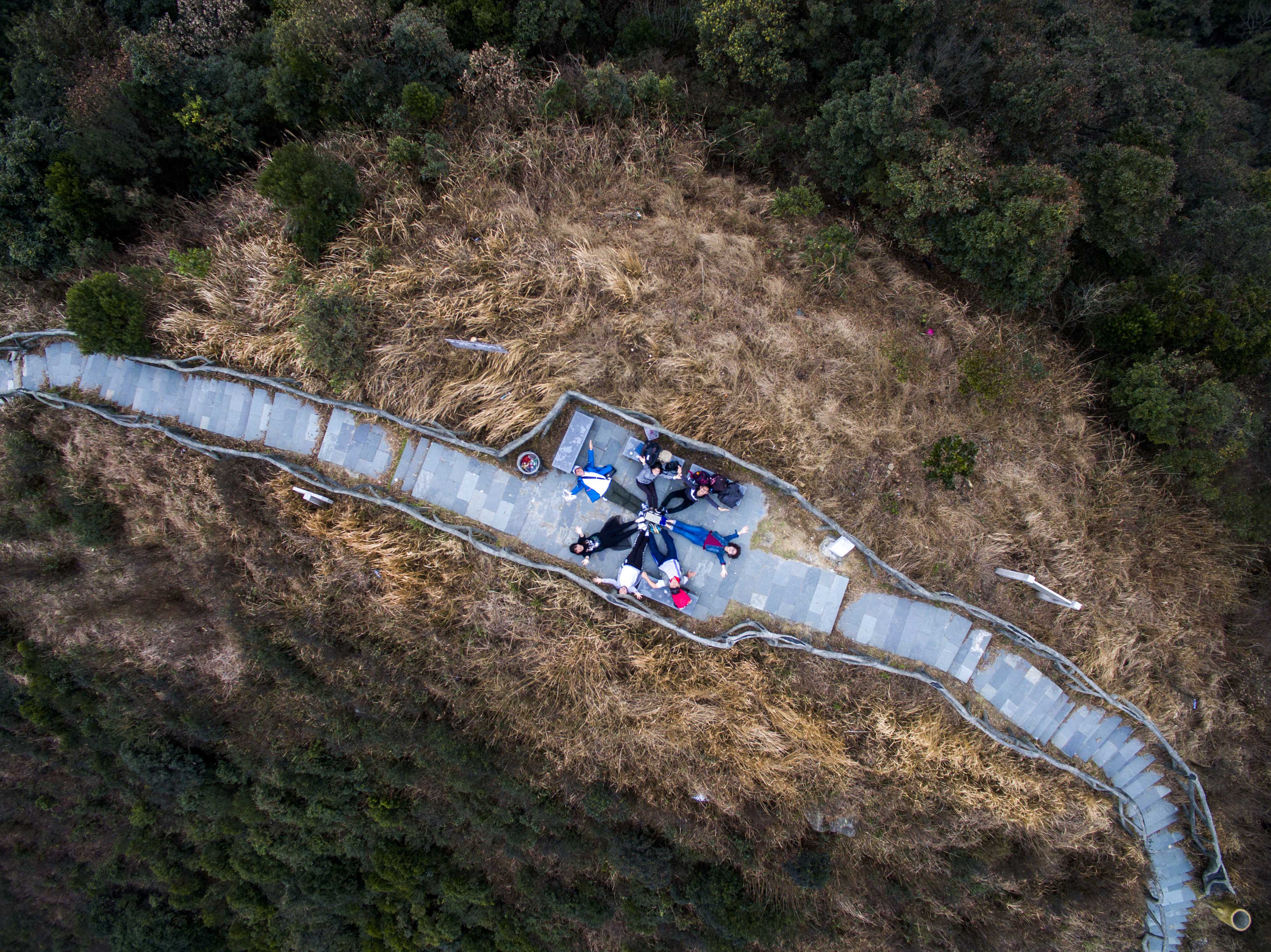 【撩春風】徒步航拍鵬城第一峰--梧桐山