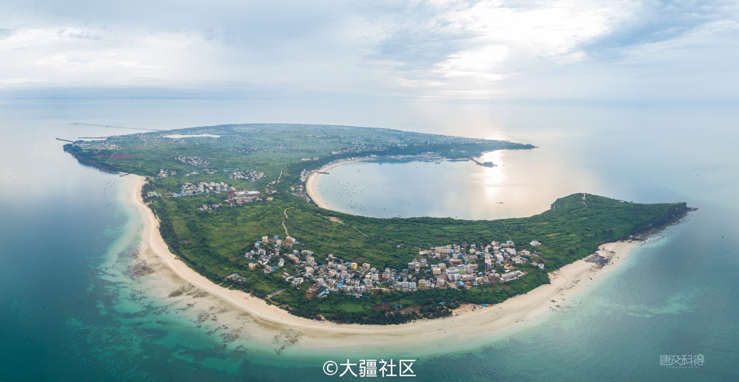 涠洲岛全景