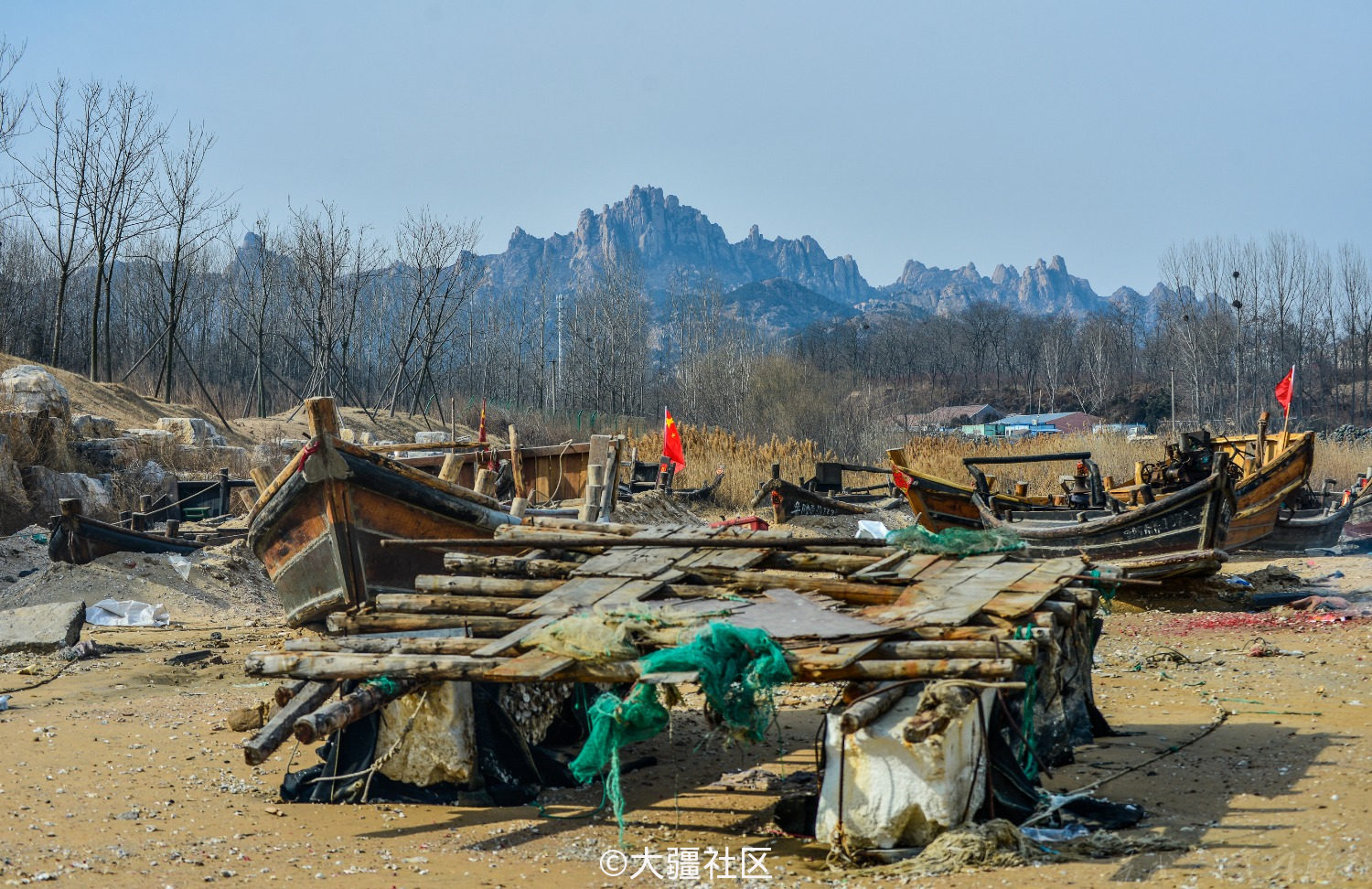 这个位置,,,我不太确定具体在哪里,在胶南去往小口子军港的路上,有一