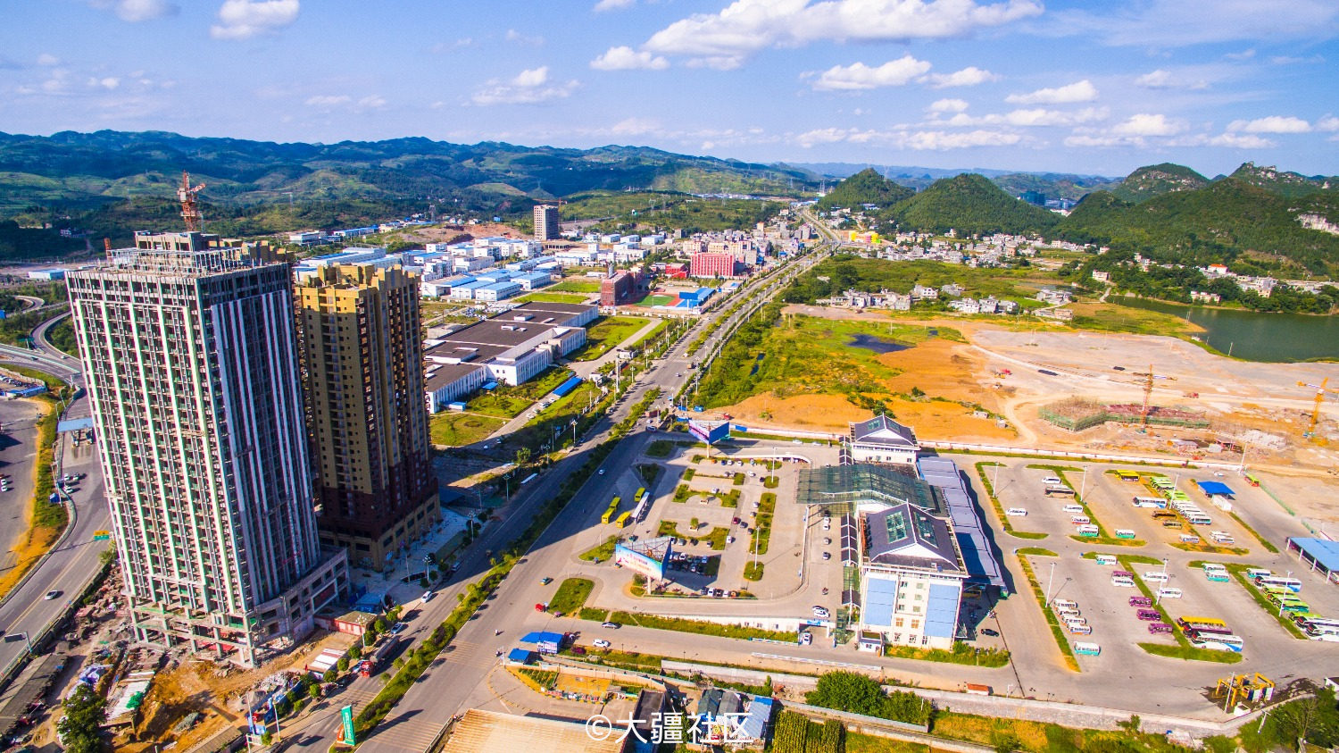 航拍兴仁市——贵州最年轻的县级市