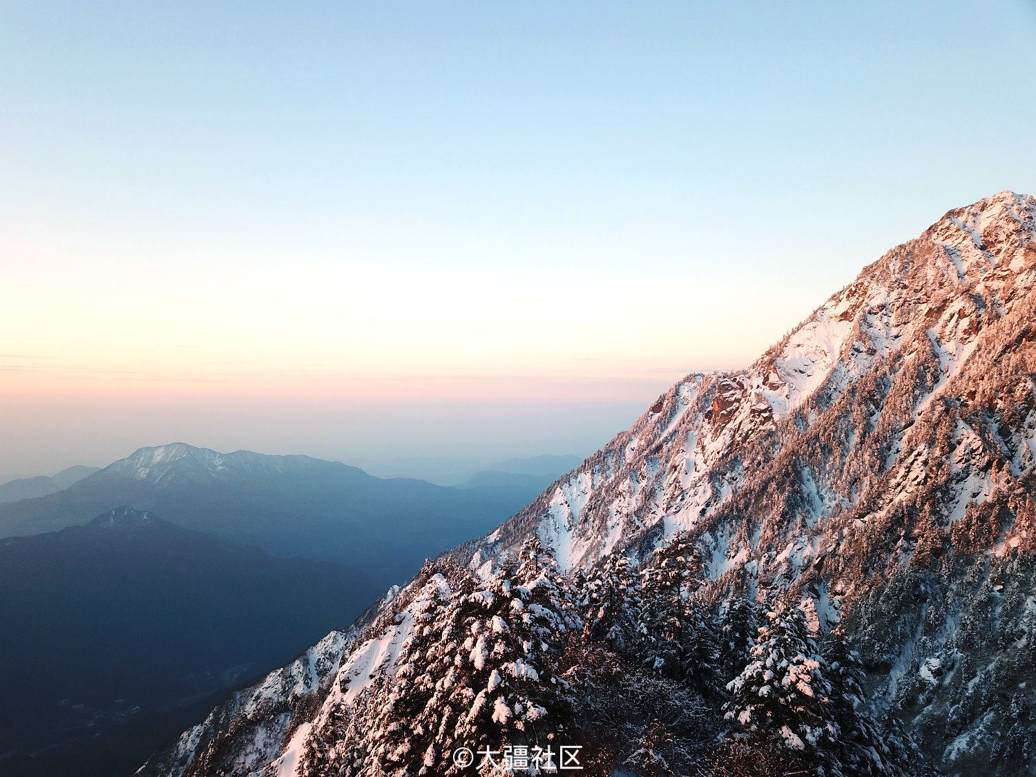 2019年3月再登雪後九峰山