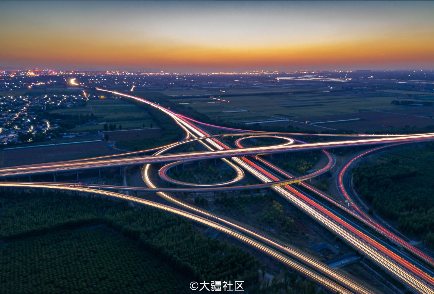 高速公路立交桥